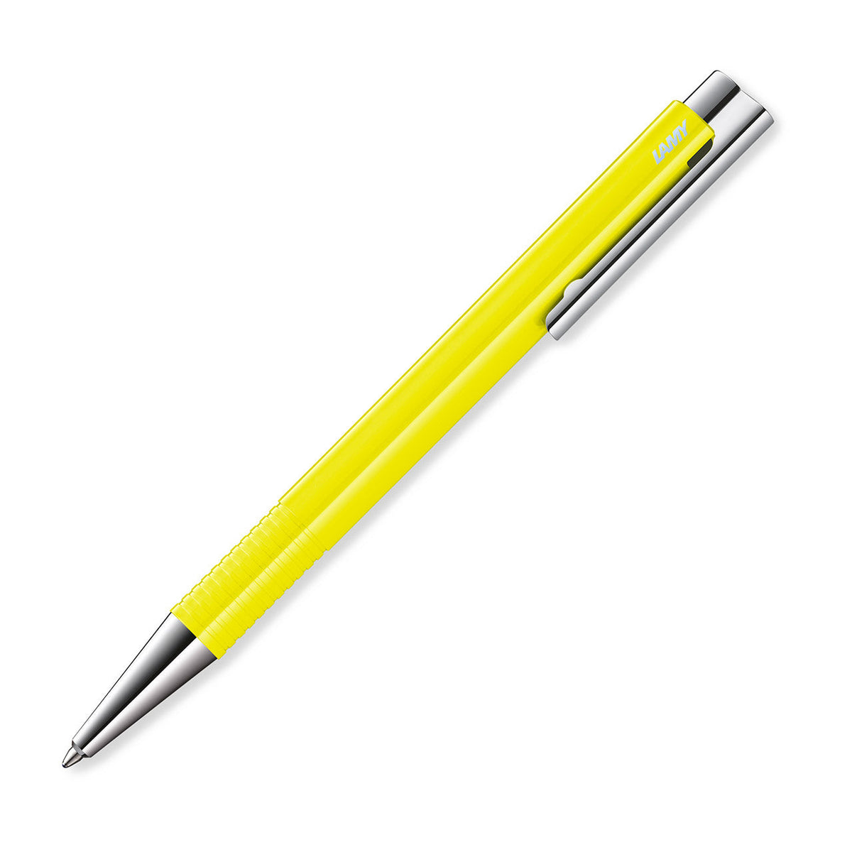 Logo Plus Neon Yellow Matte Special Edition Ballpoint Pen